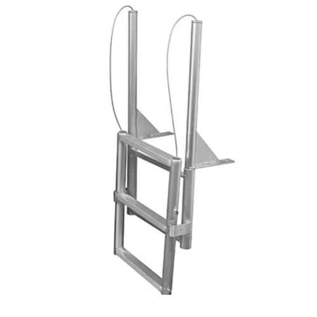 Jif Marine JIF Marine EFL3 3 Step Folding Dock Lift Ladder EFL3